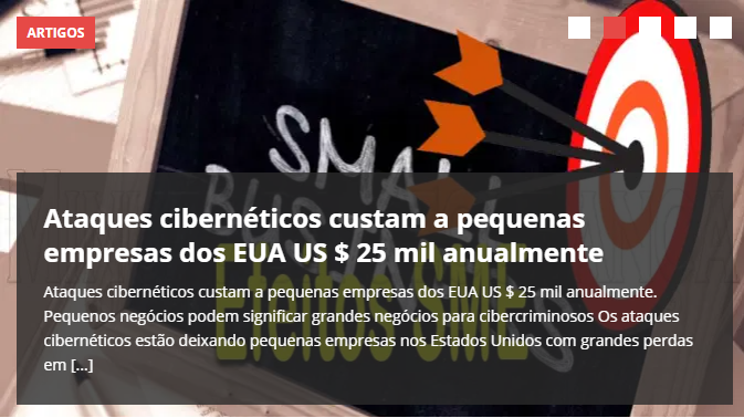 Ataques cibernéticos custam a pequenas empresas dos EUA US $ 25 mil anualmente