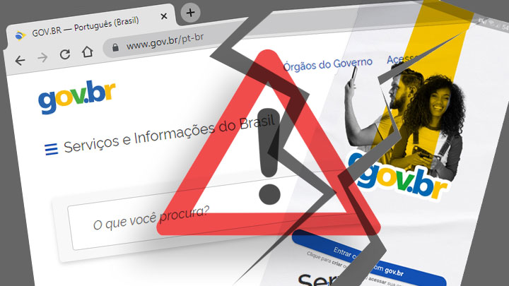 Gov.br sai do ar sem aviso, Serpro e Economia alegam ajuste técnico