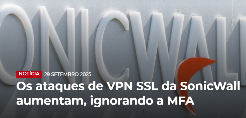 Os ataques de VPN SSL da SonicWall aumentam, ignorando a MFA