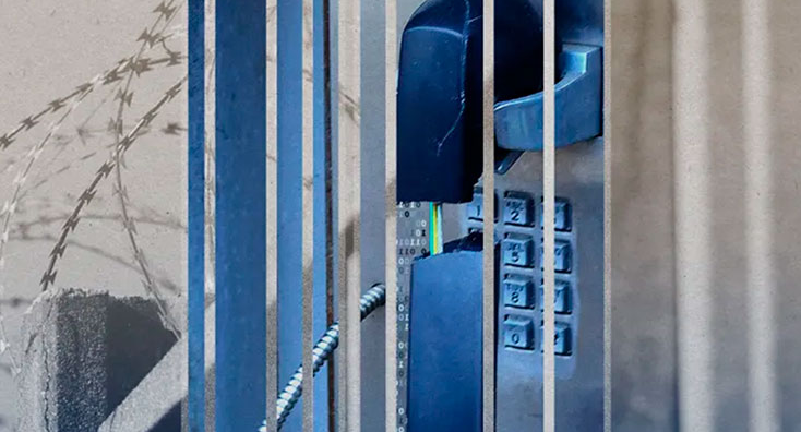 Uma IA que busca crimes planejados em ligações telefônicas feitas em prisões