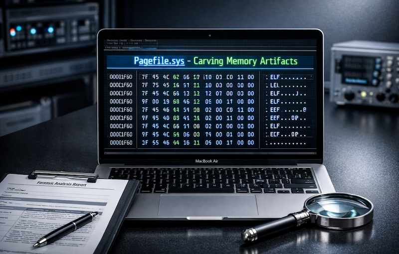 Perícia em arquivos de paginação: extração de artefatos voláteis persistentes no Pagefile.sys