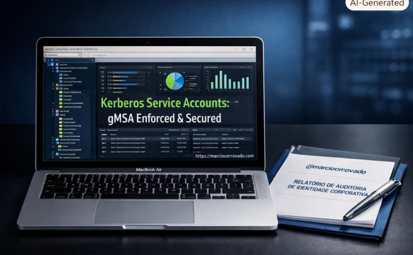 Mitigação de ataques de Kerberoasting em ambientes Active Directory: hardening de contas de serviço e implementação de gMSA